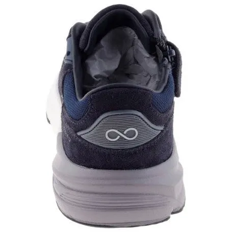 Hip suède sneakers - donkerblauw, foto 5
