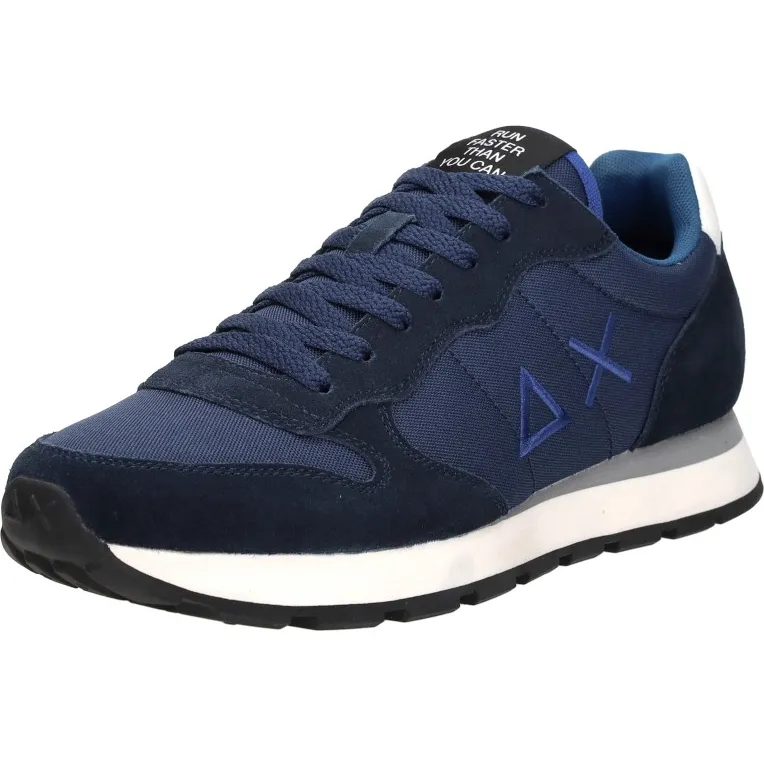 Sun68 Tom Solid sneaker marineblauw, foto 5