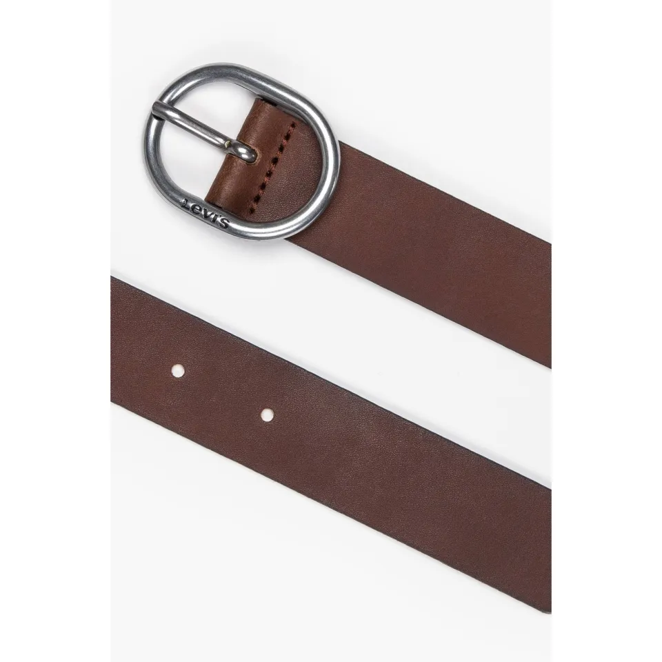Levi's Hermosilla leren riem donkerbruin bruin, foto 2