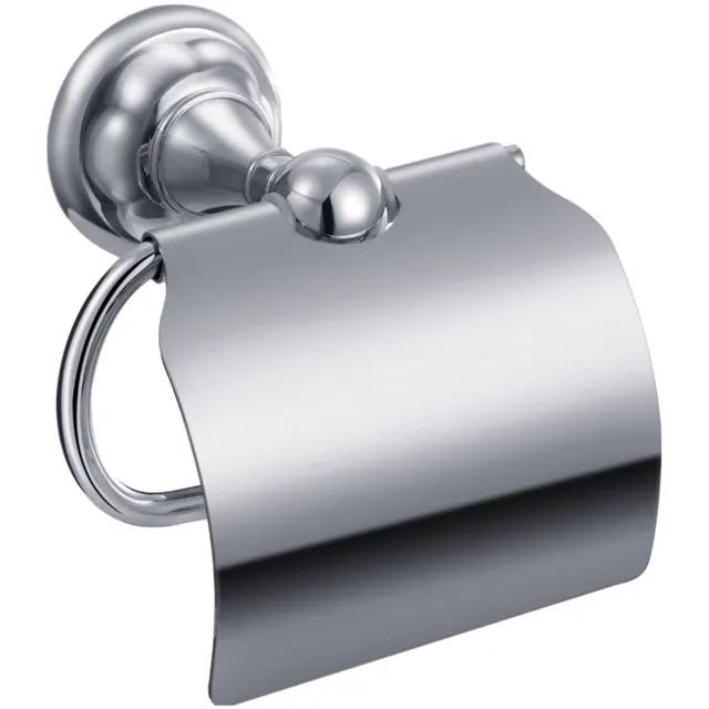 Best Design Toiletrolhouder Best Design Liberty met Metalen Klep Chroom