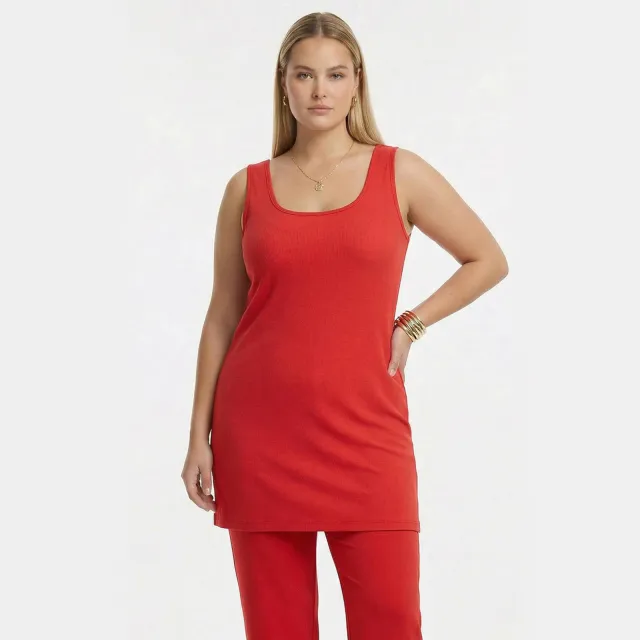 Yoek top rood