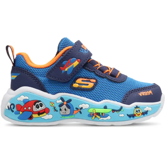 Skechers Play Scene lage sneakers blauw