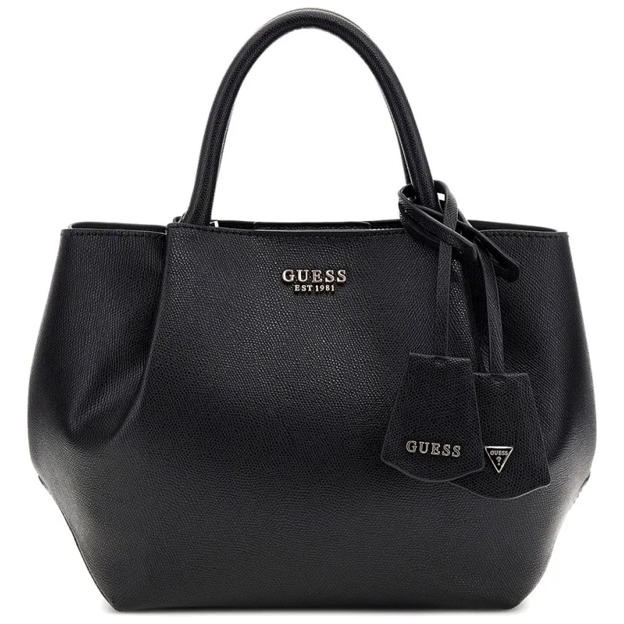 Guess Amorette Girlfriend satchel handtas zwart