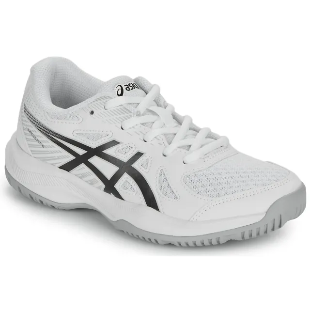 Asics Upcourt 6 GS Indoorschoenen Junior wit