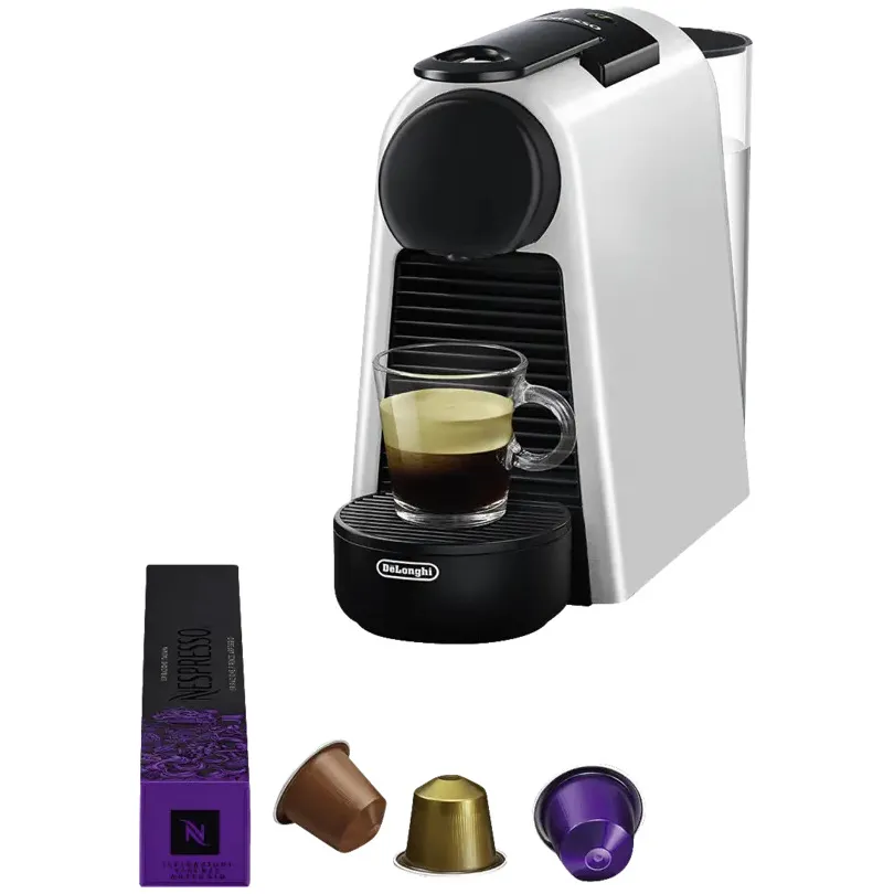 DeLonghi Essenza Mini EN85.S espressomachine zilver, foto 2