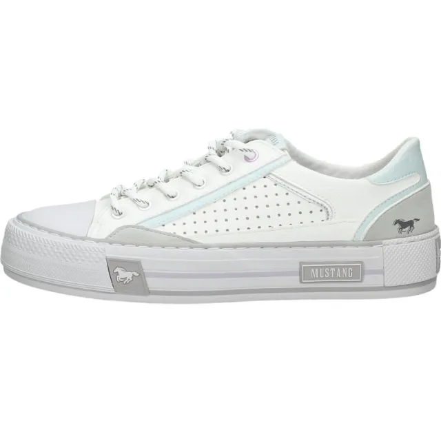 Mustang lage sneakers wit, foto 2
