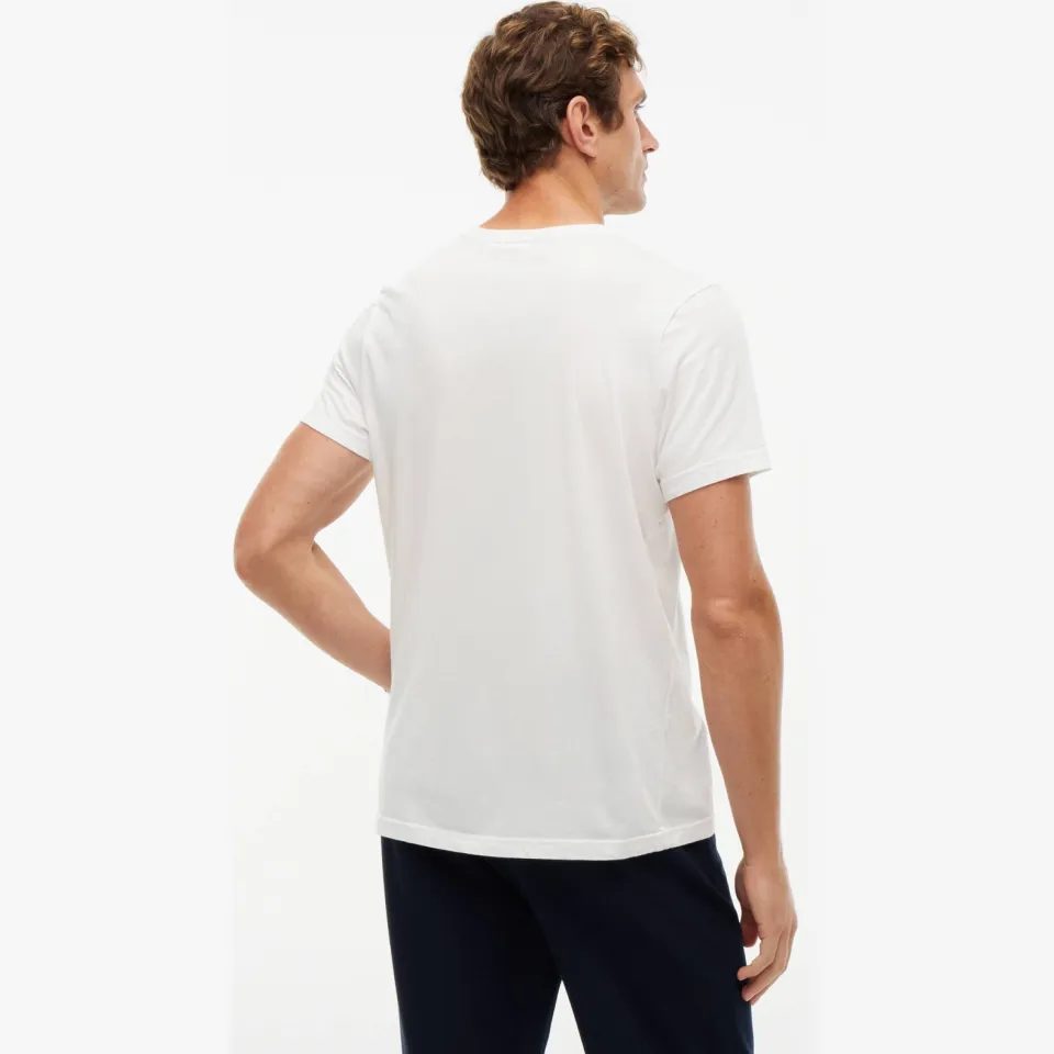 Tommy Hilfiger regular T-shirt ecru, foto 4