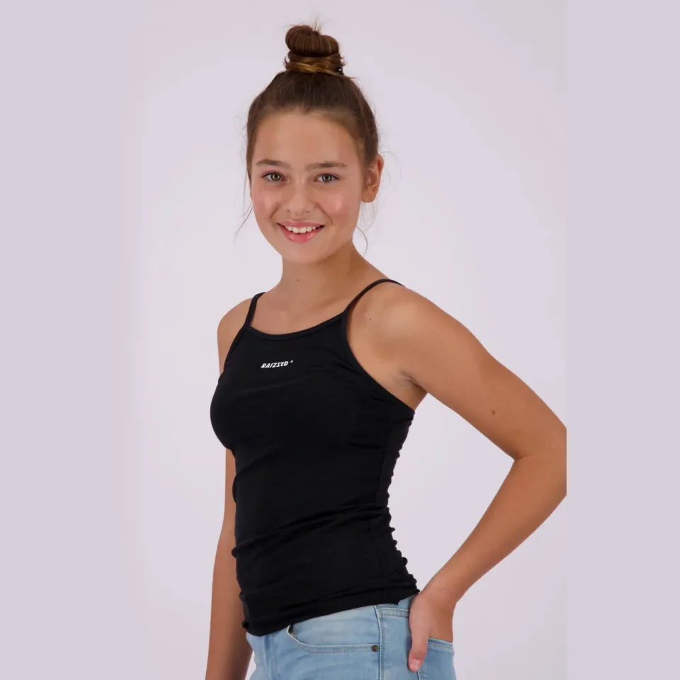 Raizzed Nora singlet zwart/grijs melange, foto 6