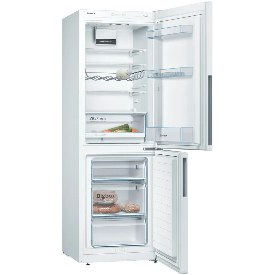 Bosch KGV33VWEAS Koel-vriescombinatie Wit, foto 2