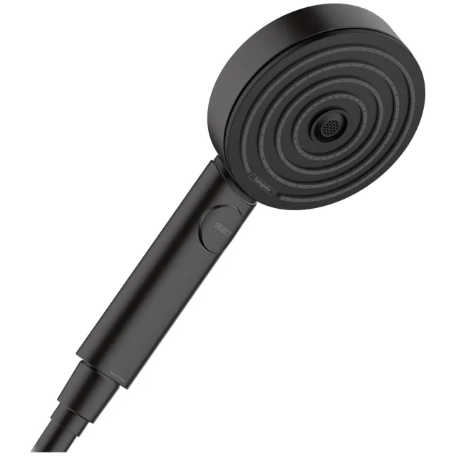 Hansgrohe Handdouche HansGrohe Pulsify Select S 3jet Relaxation EcoSmart 10.5 cm Mat Zwart