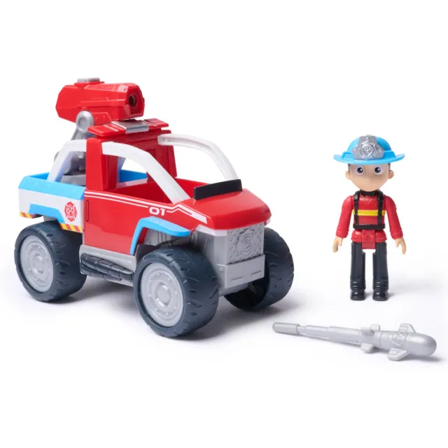 PAW Patrol Fire Rescue Vehicle Ryder speelvoertuig rood