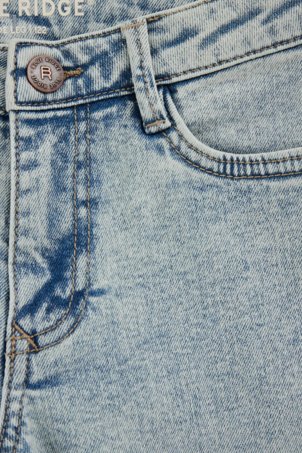 WE Fashion Blue Ridge wide leg jeans light blue denim, foto 5