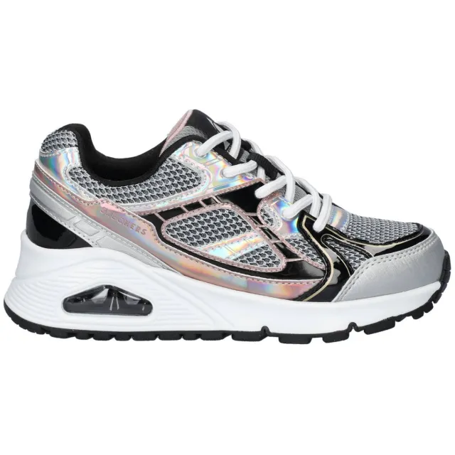 Skechers Uno Gen 1 chunky sneakers zilver