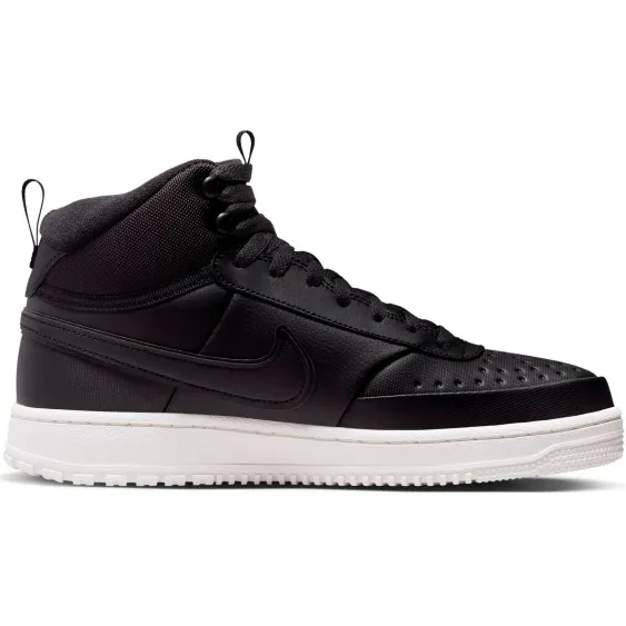 Nike Court Vision Mid Winter hoge sneakers zwart