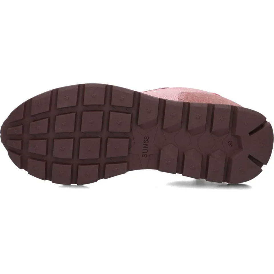 Sun68 Ally Solid lage sneaker roze, foto 4