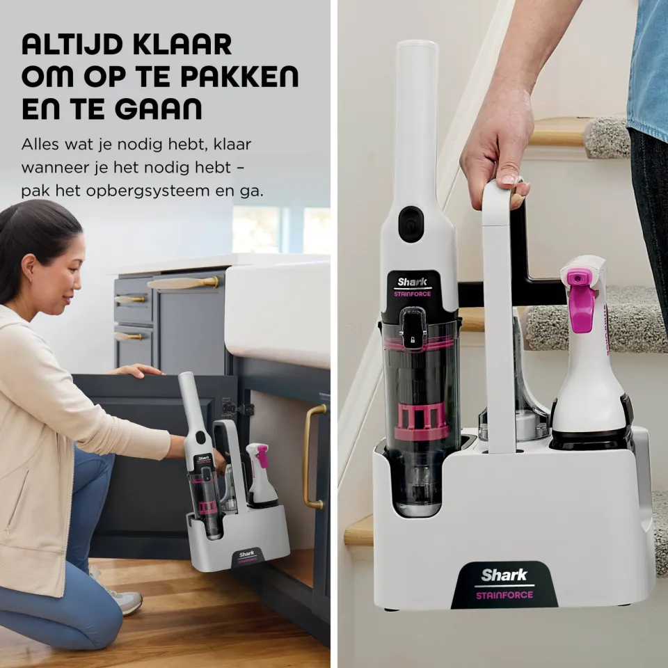 Shark StainForce HX100EUT draadloze stoomreiniger, foto 6