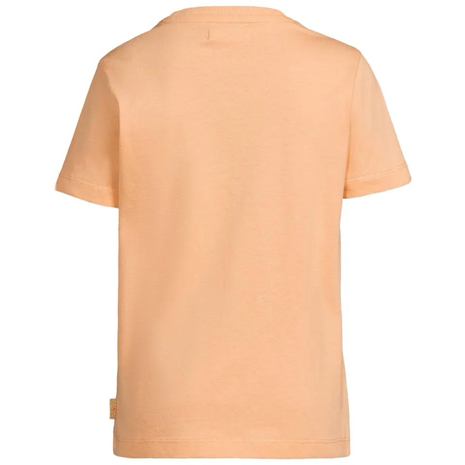 Orange Stars T-shirt perzik met print, foto 2