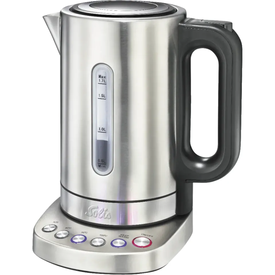 Solis Vario Temp 5516 waterkoker RVS, foto 2