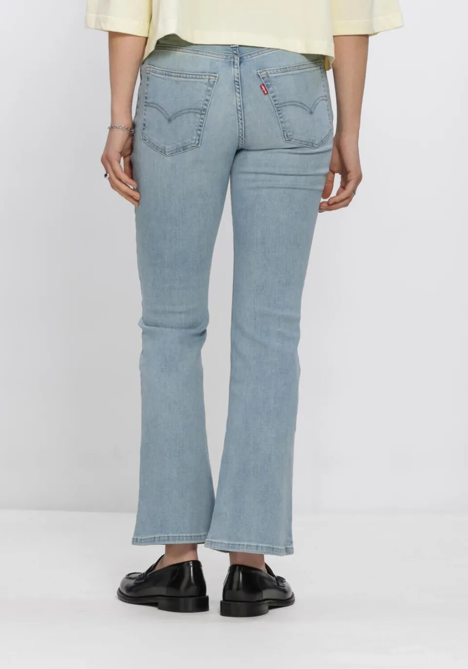 Levi's Dames Jeans 726 Hr Flare - Lichtblauw, foto 3