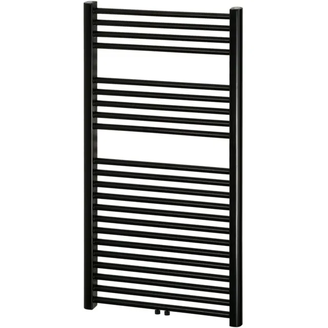 Haceka Designradiator Haceka Gobi Adoria 59x111 cm Zwart 6-Punts Aansluiting (565 Watt)