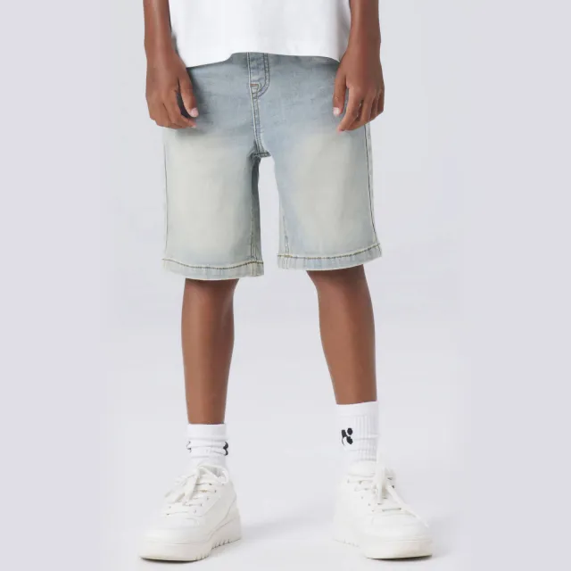 NAME IT regular jeansshort light blue denim, foto 4