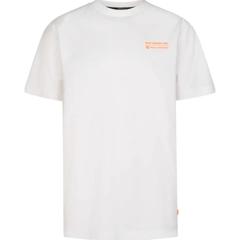 Petrol Industries t-shirt met backprint wit, foto 2