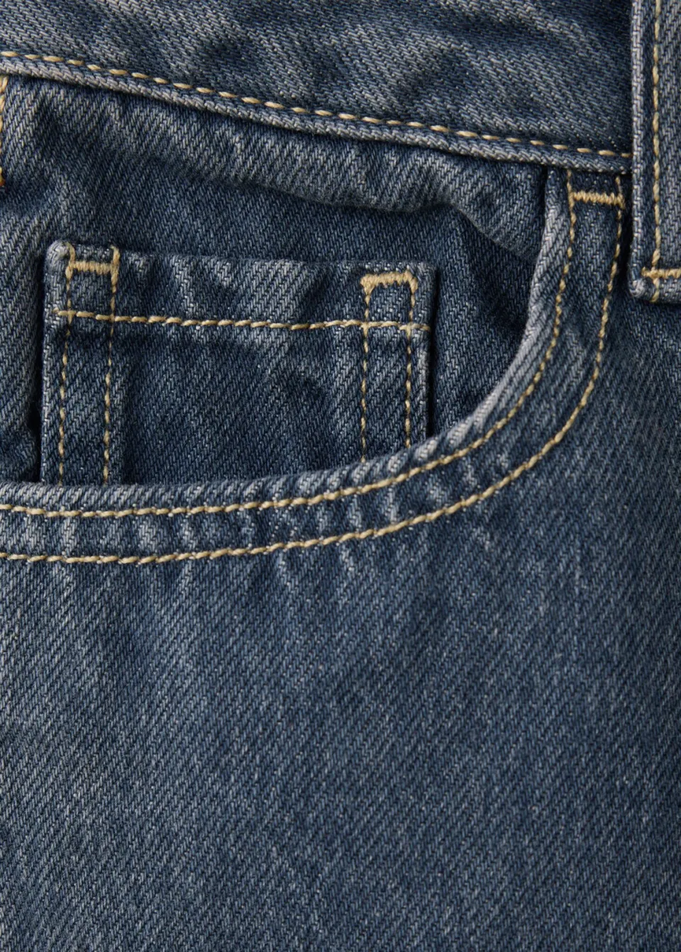 Mango Kids straight leg jeans - changeant blauw, foto 6