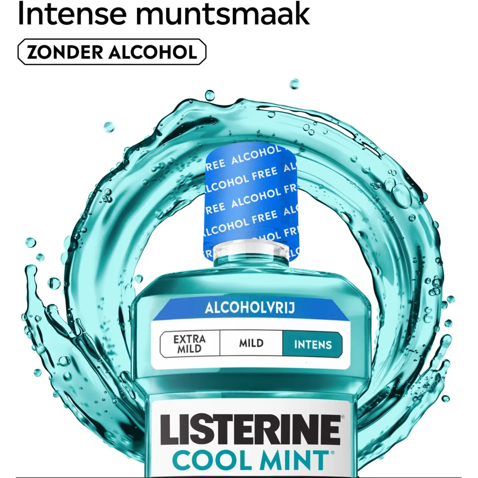 Listerine Cool Mint Intense mondspoeling, foto 4