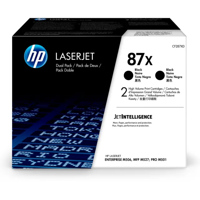 Hp 87X LaserJet Toner Cartridge Zwart 2p
