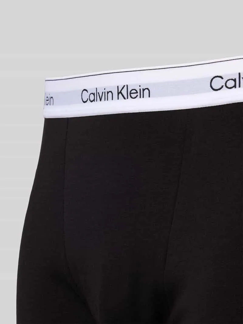 Calvin Klein relaxed cotton stretch trunk boxershorts zwart