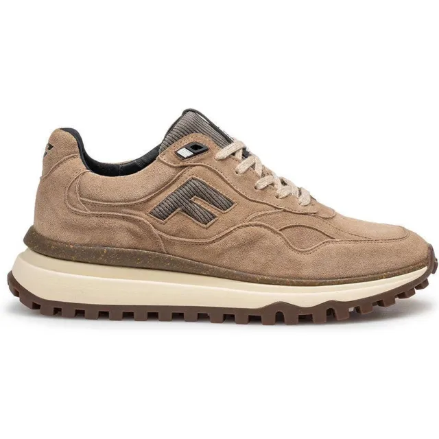 Floris Van Bommel De Gripper 01.40 suède sneakers lichtbruin licht bruin
