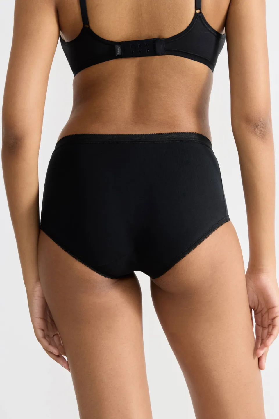 Sloggi Basic+ midislip (set van 4) zwart, foto 5