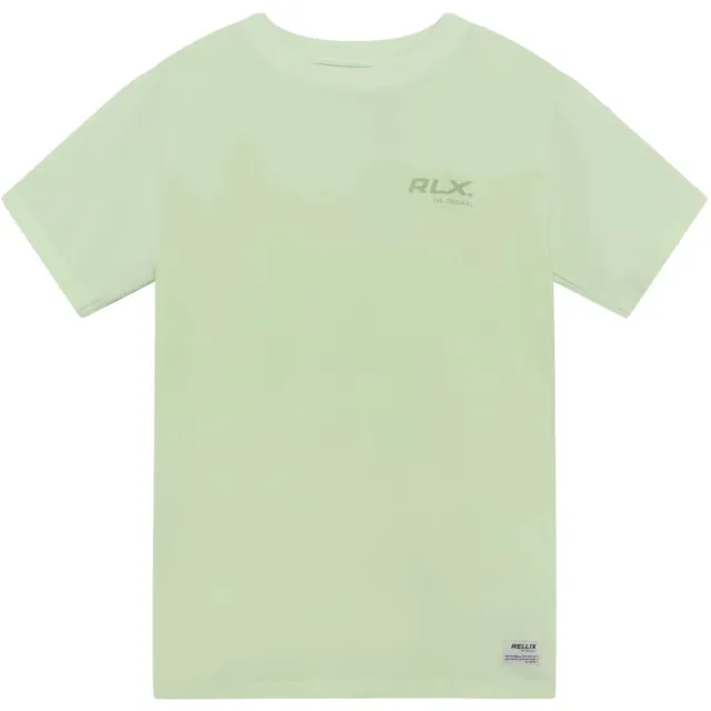 Rellix T-shirt met backprint lichtgroen