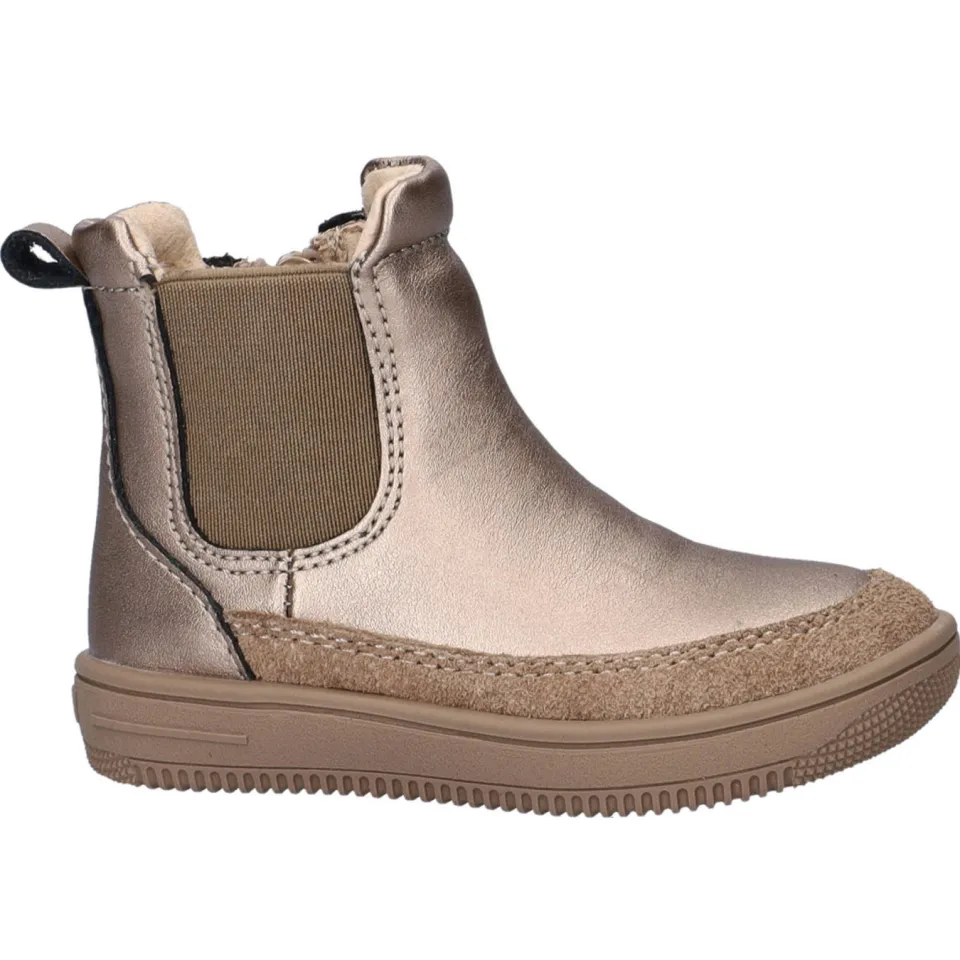 Nelson Kids leren enkelboots goud, foto 2