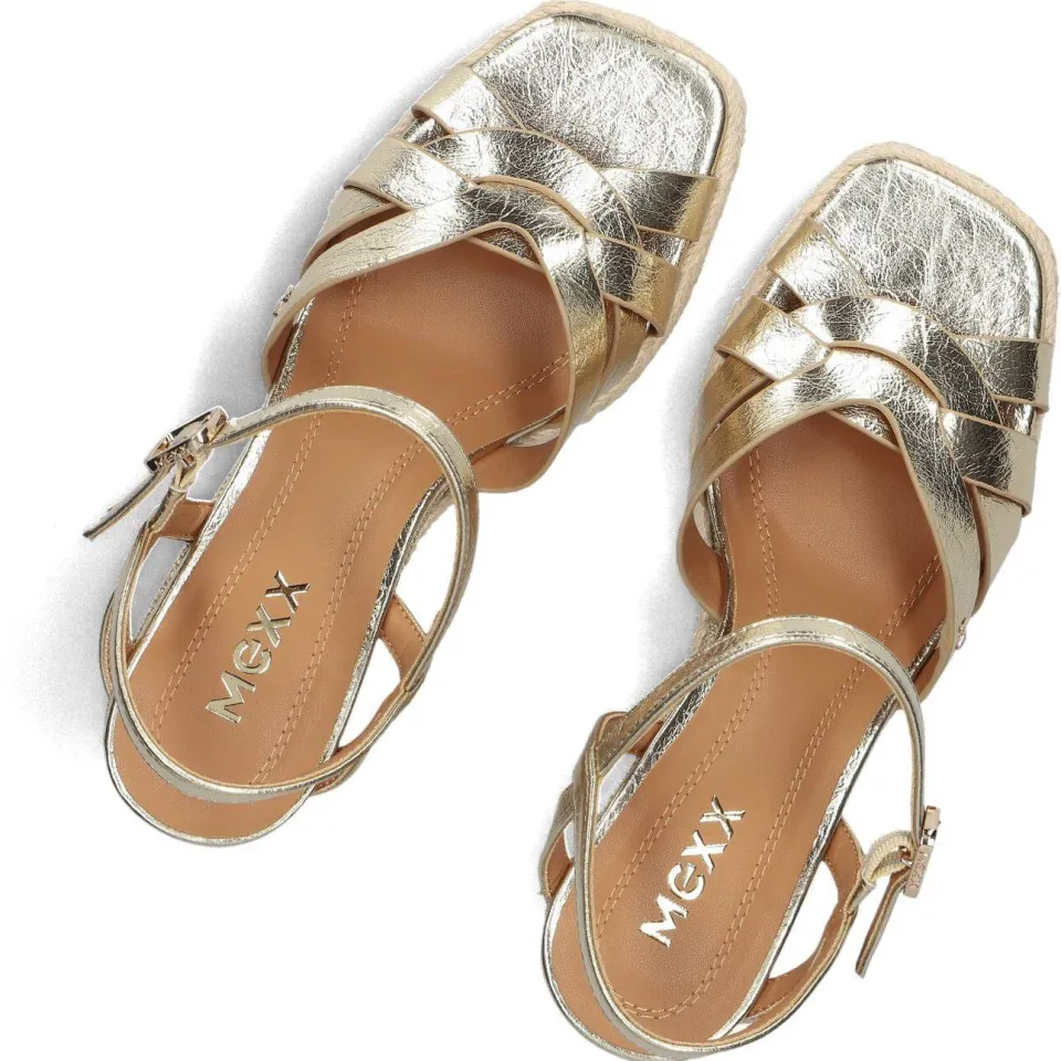 Mexx Sandalen Tamika Goudkleurig, foto 4