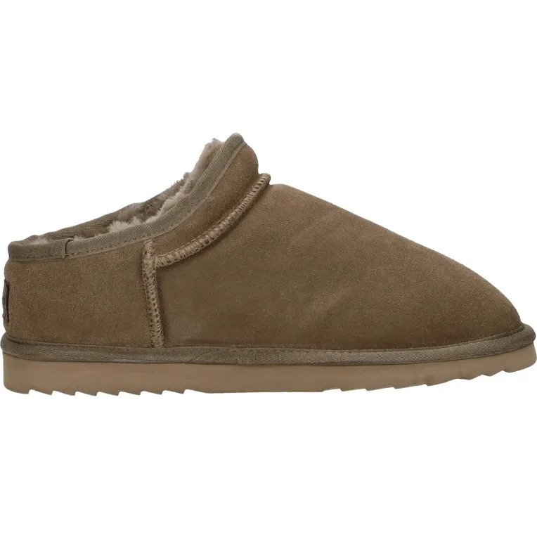 Warmbat Conner pantoffels bruin Taupe