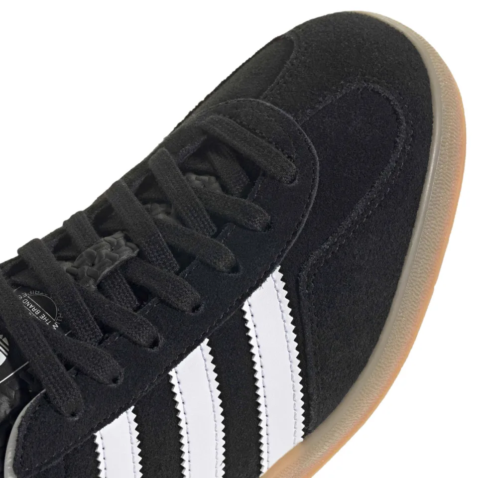 Adidas Originals Gazelle Indoor suède sneakers - zwart/wit, foto 7