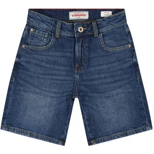 Vingino Conner denim short mid blue wash