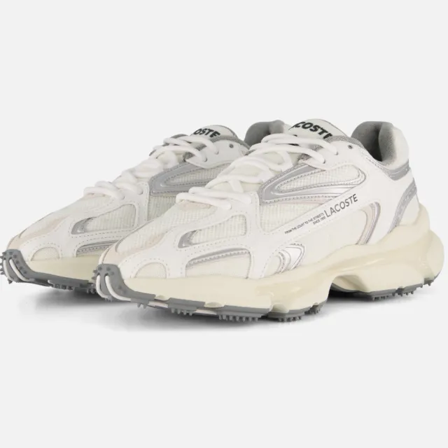Lacoste Lacoste L003 Evo 2K24 Sneakers wit Textiel