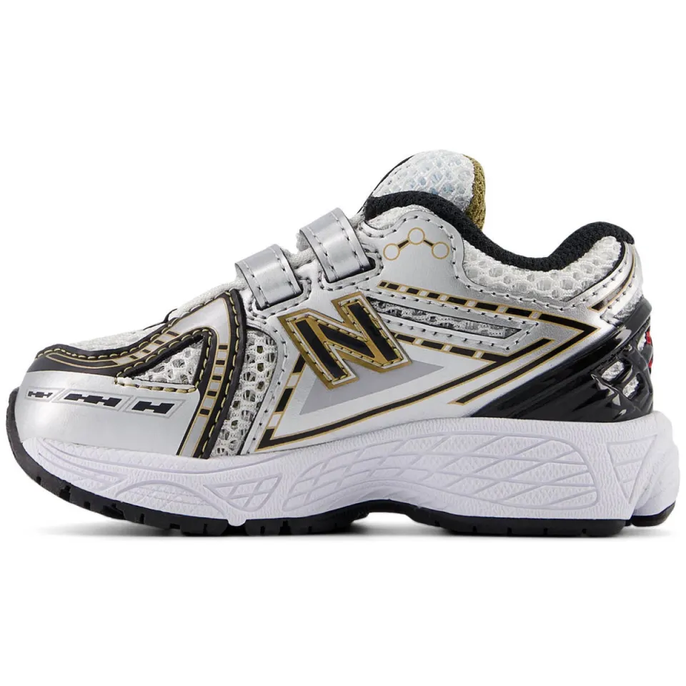 New Balance 1906 sneakers - zilvermetallic/goud, foto 2