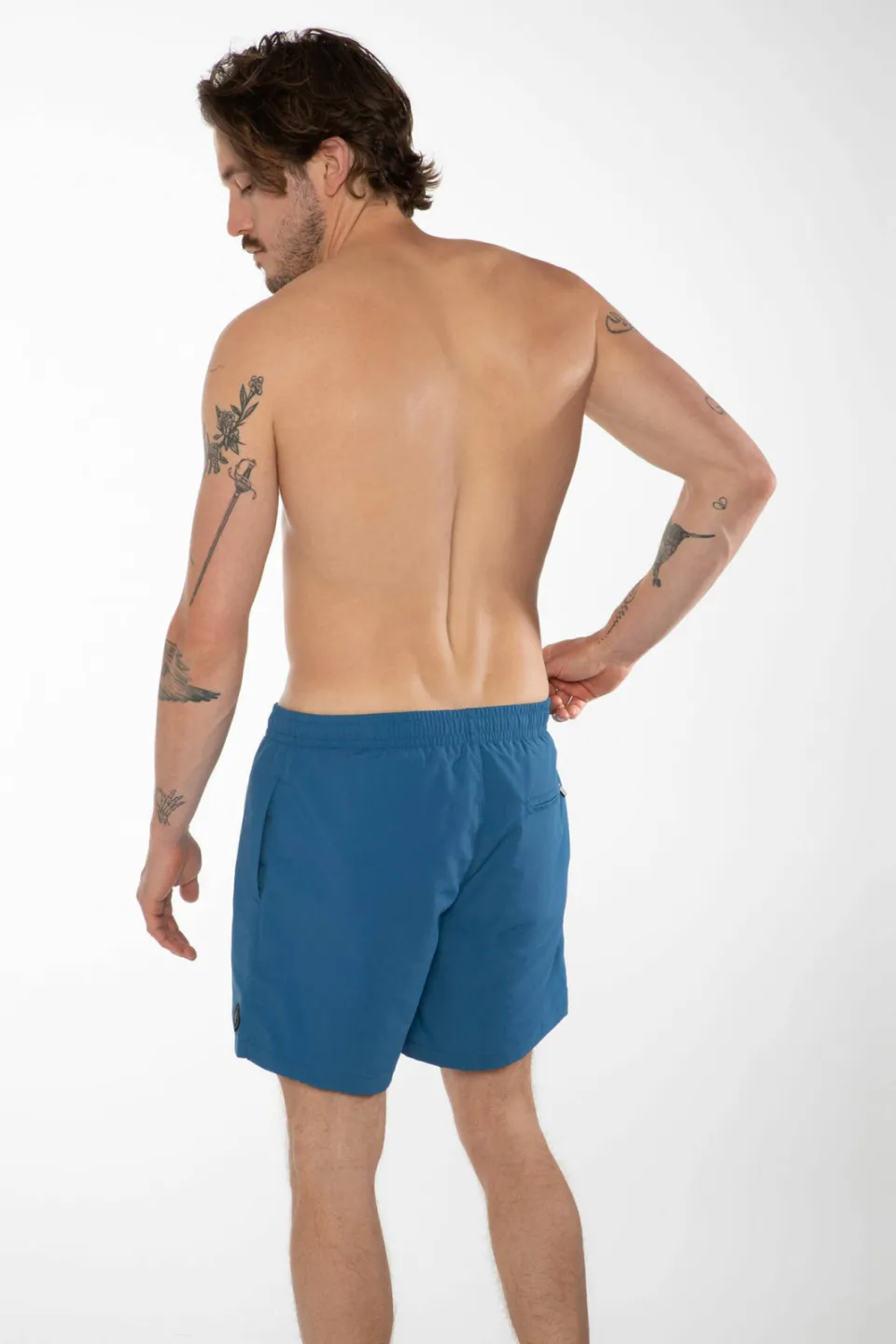Protest zwemshort FASTER blauw, foto 4
