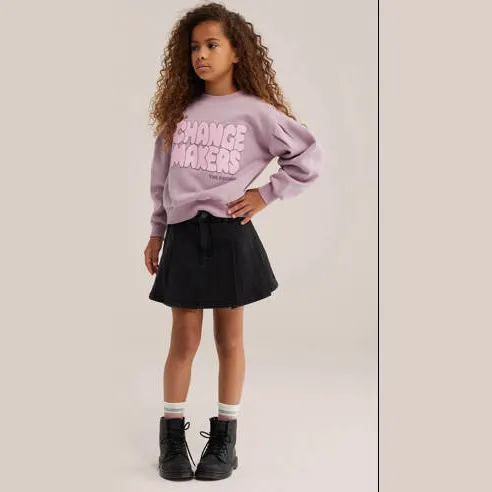 WE Fashion sweater met print - lila, foto 3