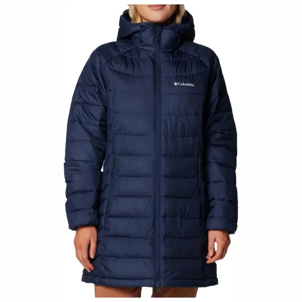 Columbia Women's Powder Lite II Mid Jacket - Lange jas, blauw
