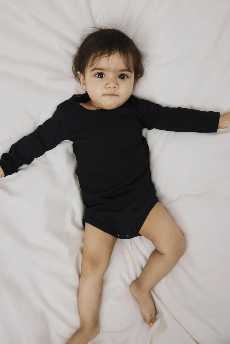 NAME IT BABY romper NBFKAB zwart Black
