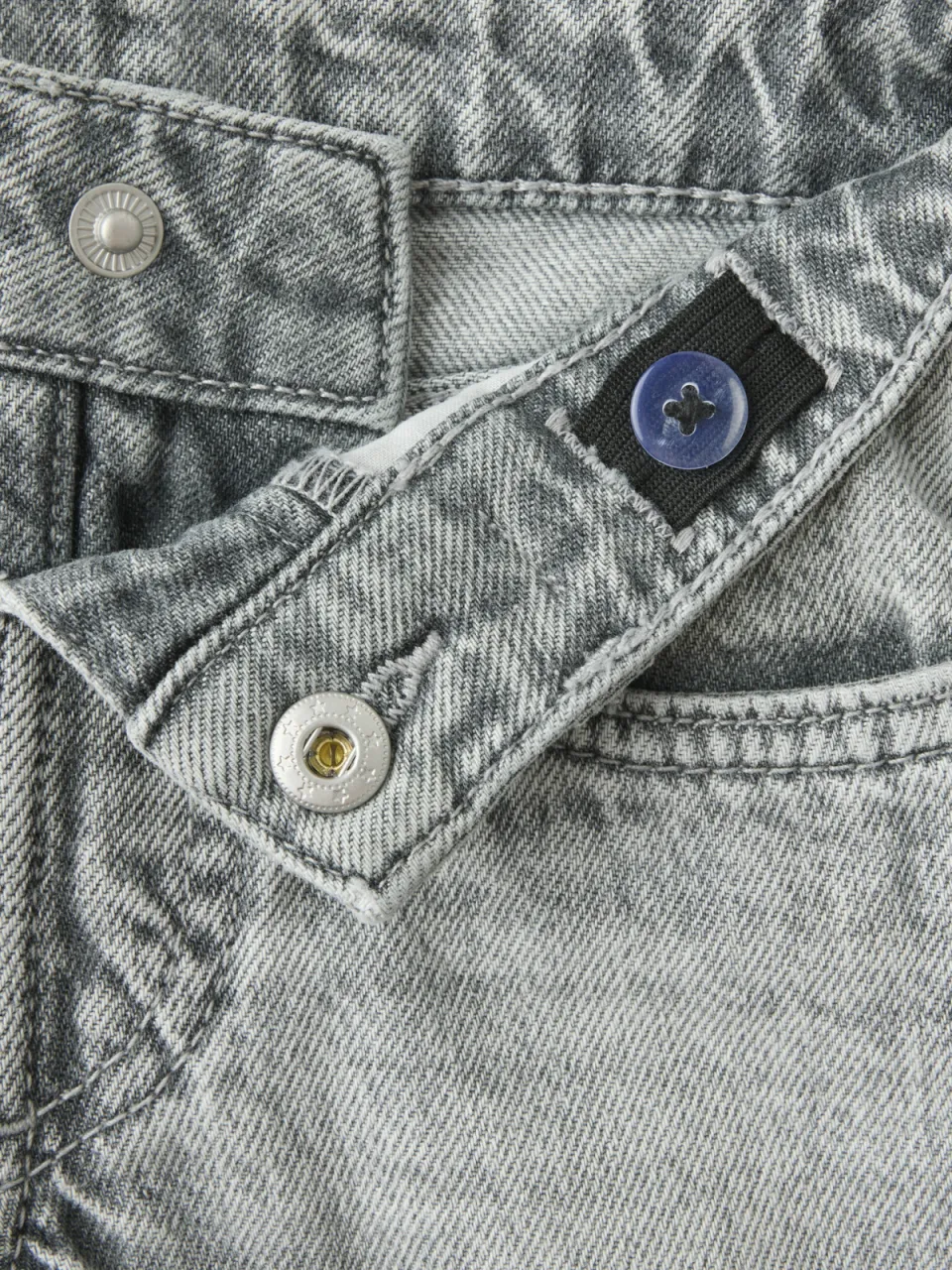 NAME IT MINI NMMBEN loose fit jeans - grijs, foto 2