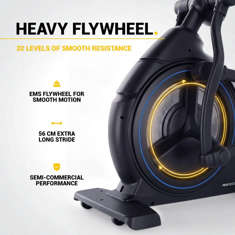 Flow Fitness Perform X5i crosstrainer zwart, foto 3