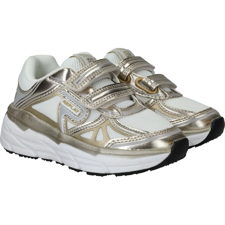 Replay Christal sneakers goud, foto 3