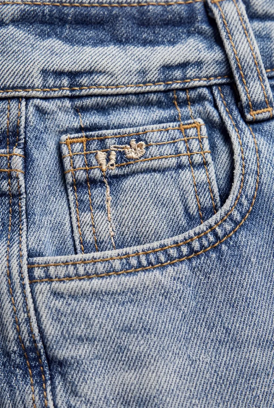Raizzed Hanoi baseline baggy jeans lichtblauw, foto 2