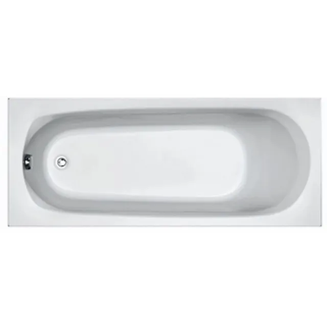 Plieger Basic Solo ligbad wit