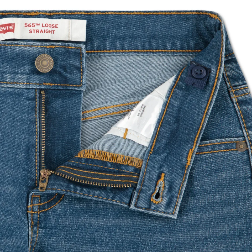 Kids Levi's 565™ Loose Straight Jeans medium blue denim, foto 3